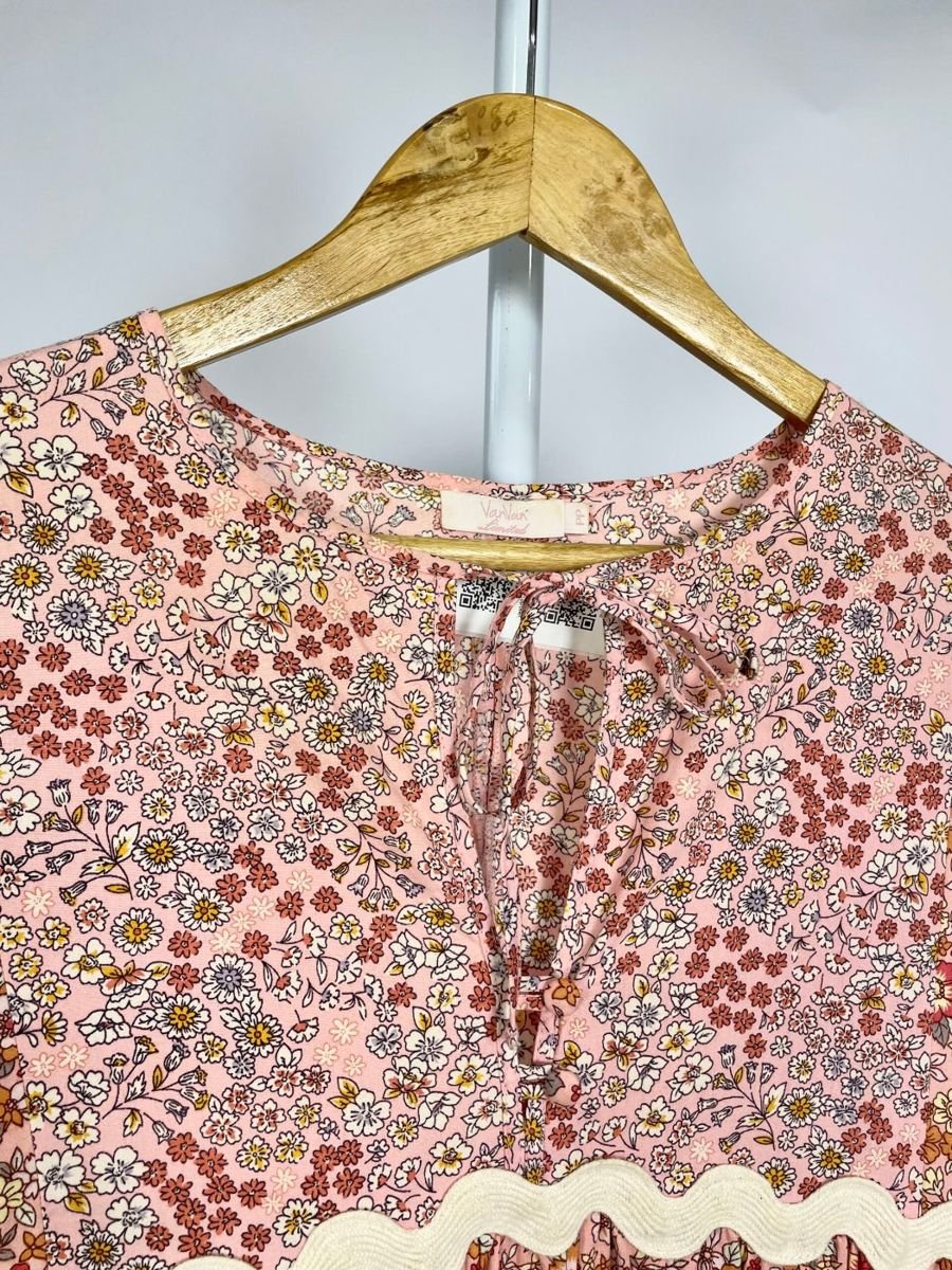 Vestido midi estampa flores VAN VAN, foto 2