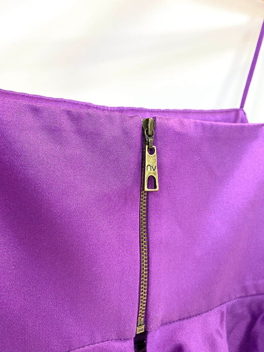 Top roxo com detalhe de babado NV, foto 4