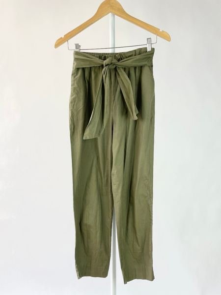 Calça verde ZARA
