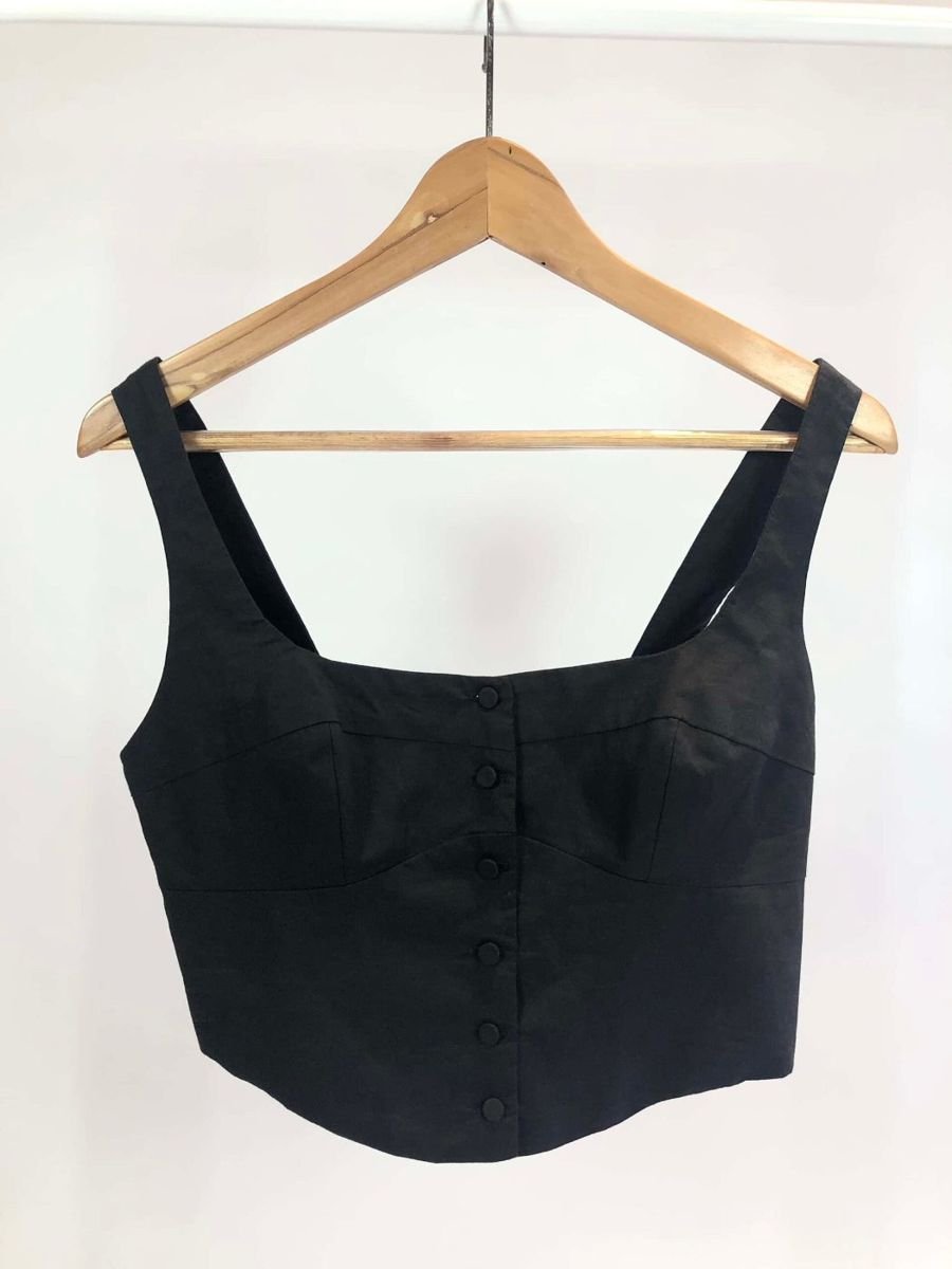 Cropped preto DRESS TO