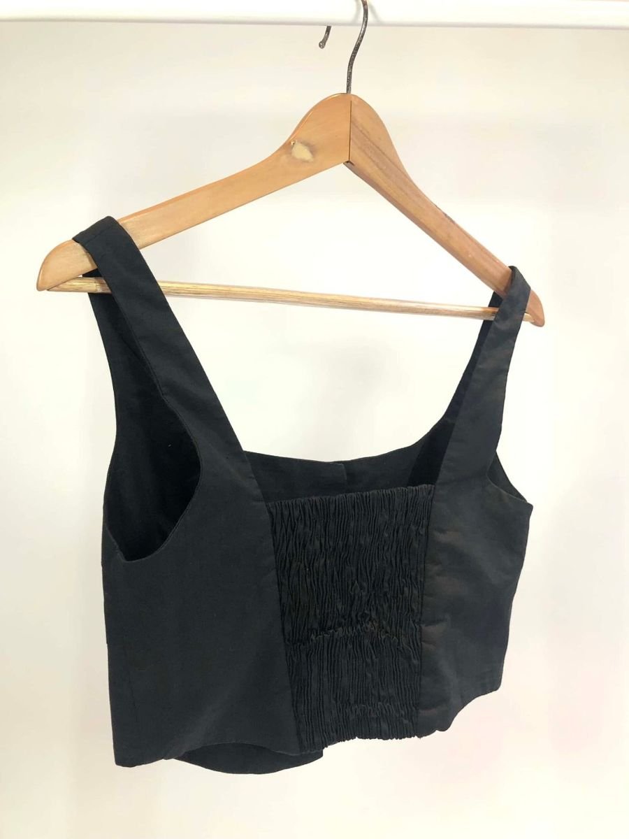 Cropped preto DRESS TO, foto 2