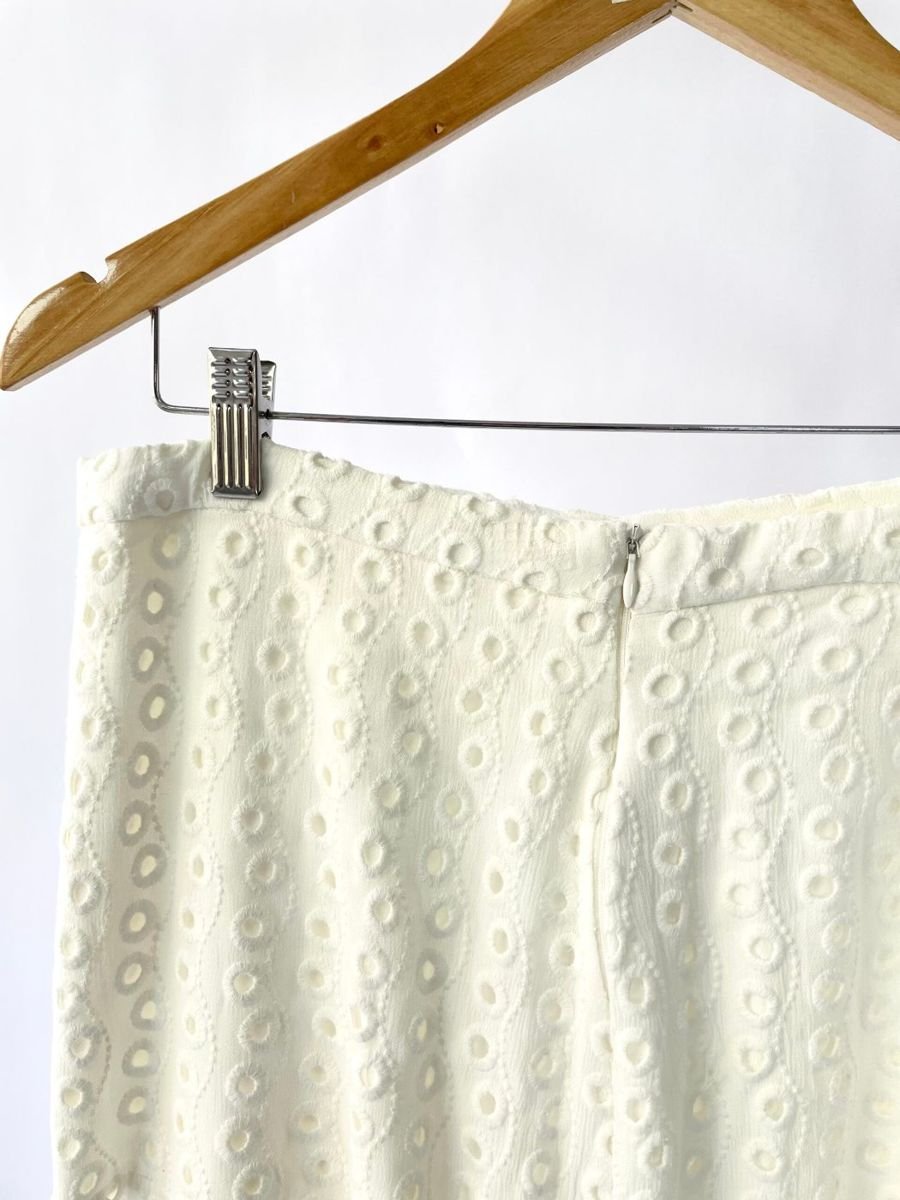 Conjunto branco laise saia com top ATEEN, foto 2