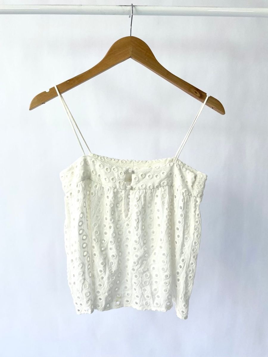 Conjunto branco laise saia com top ATEEN, foto 3