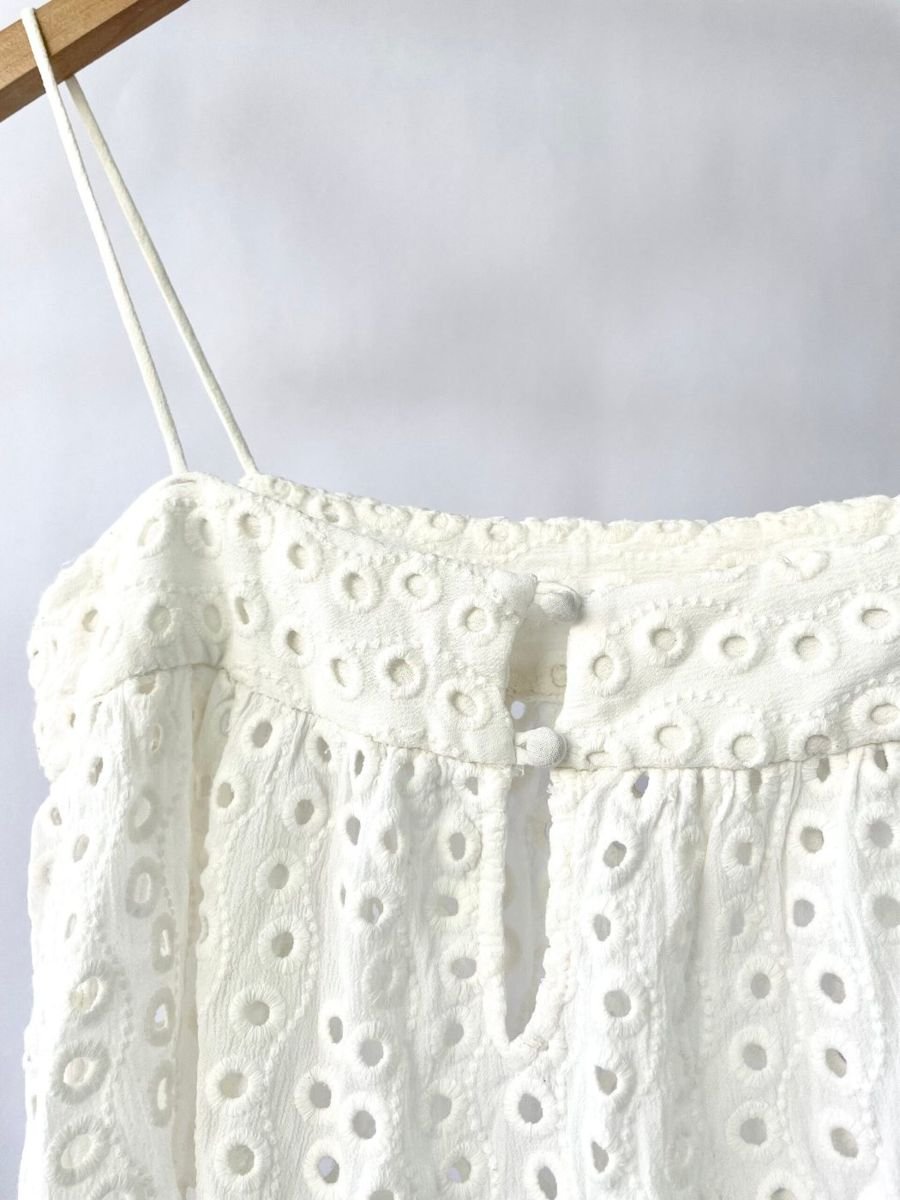 Conjunto branco laise saia com top ATEEN, foto 4