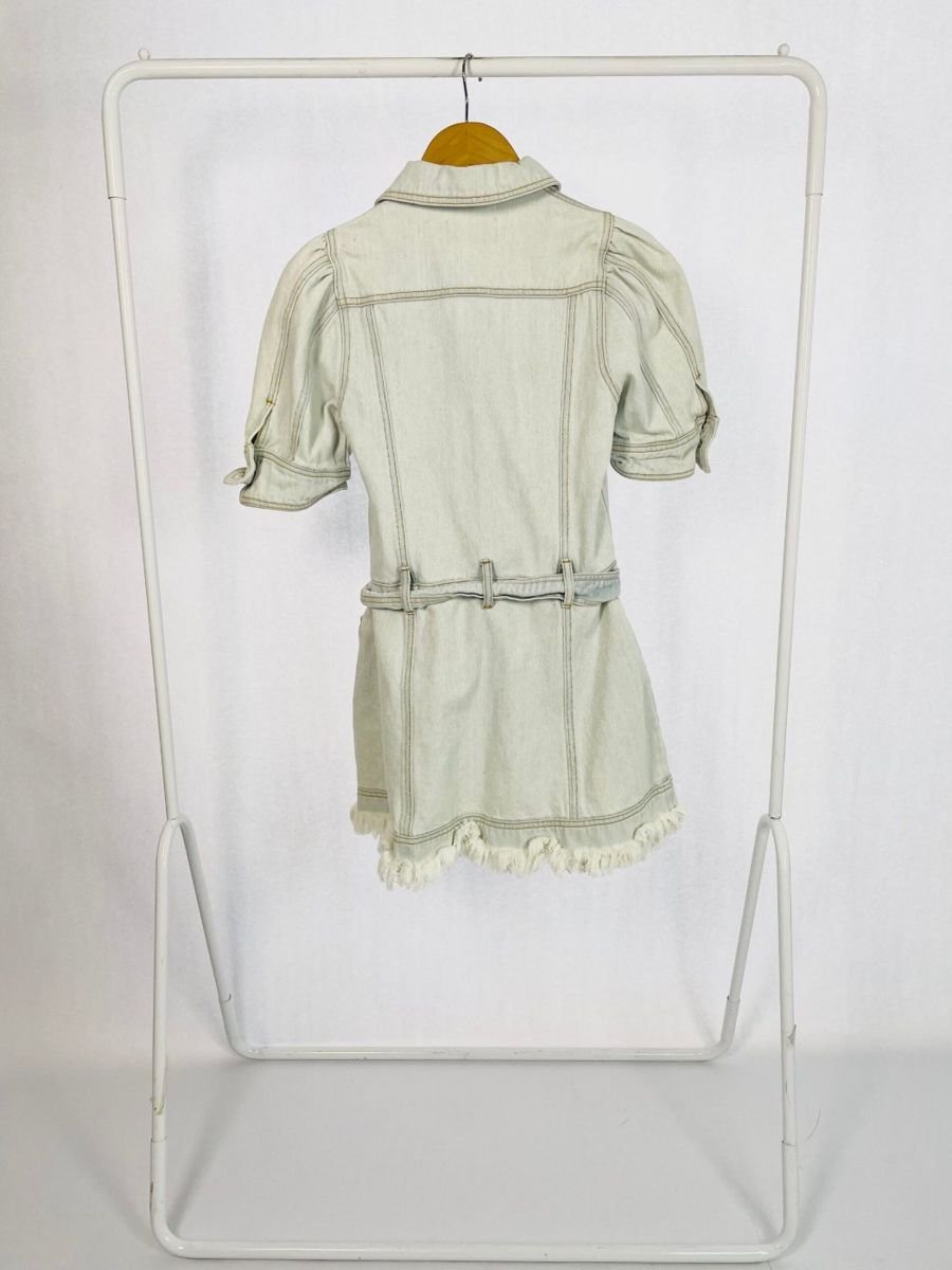 Vestido Curto Jeans Claro LITT 36, foto 3