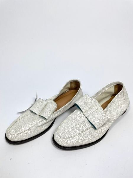 Mocassim branco texturizado BOTTI