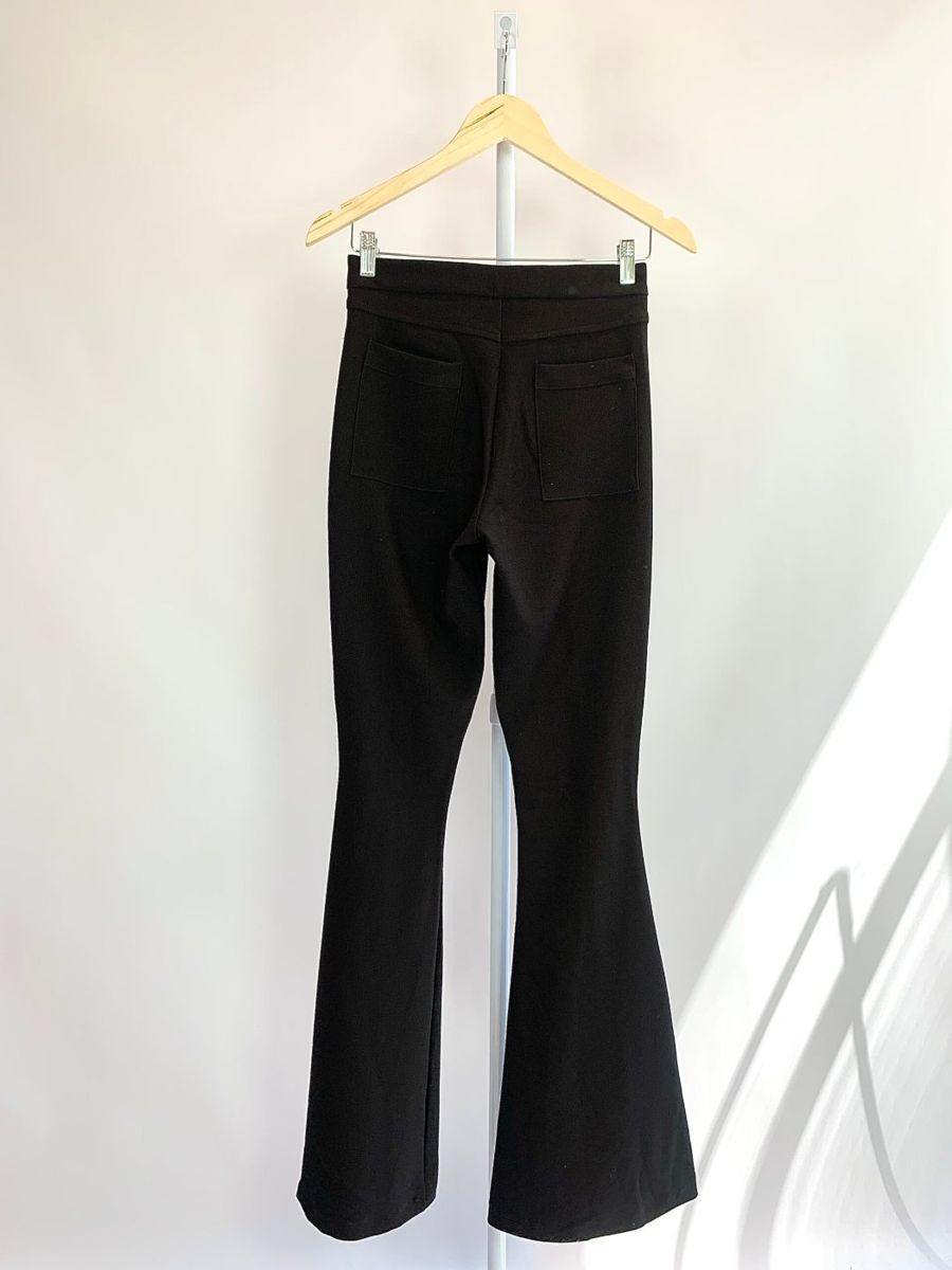 Calça flare preta LE BLOG, foto 4