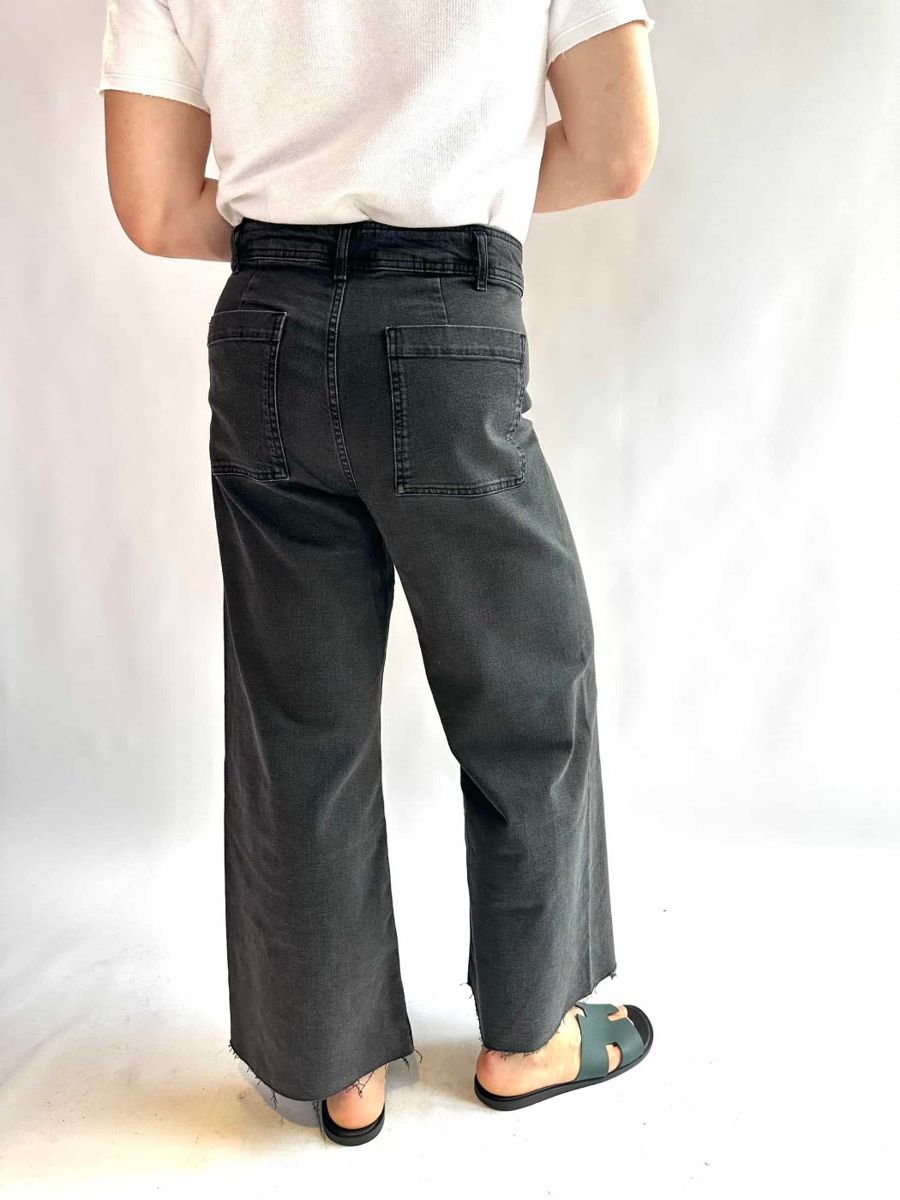 Calça jeans cinza ZARA, foto 3