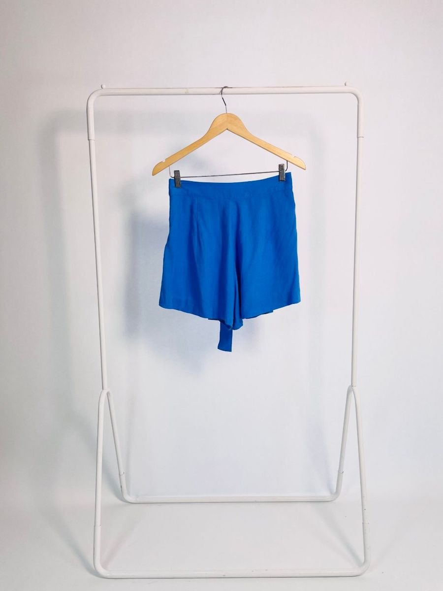 Short azul com amarração AGILITÁ, foto 3