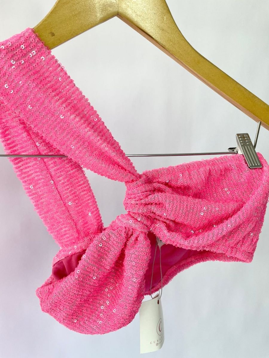 Trijunto rosa neon paetê CURADORIA STORE, foto 4