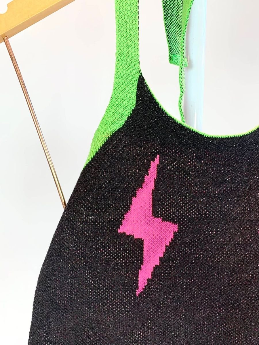 Body tricot preto estmpado OH BOY, foto 2