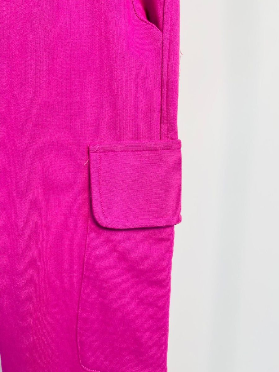 Calça fucsia moletom jogger com bolso cargo ANIMALE, foto 3