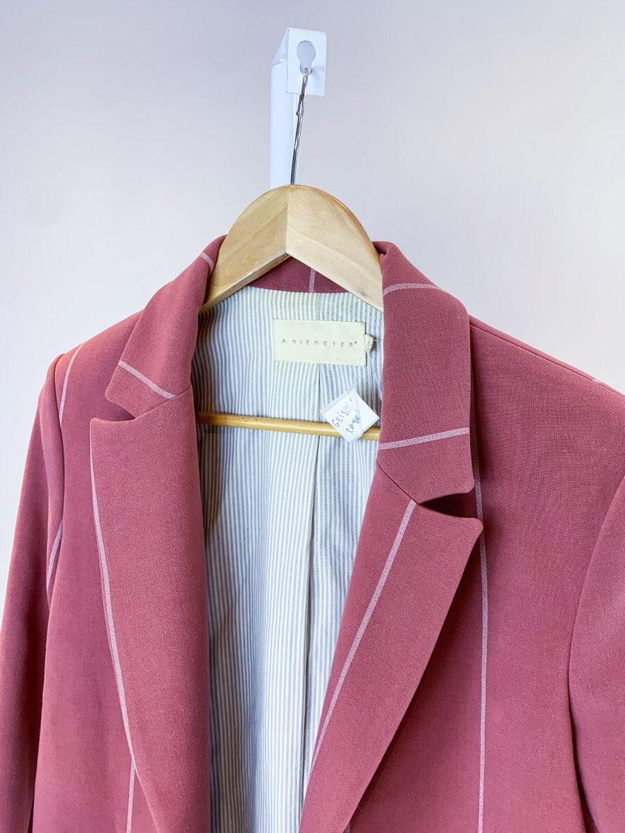 Blazer rose com listras A NIEMEYER, foto 4