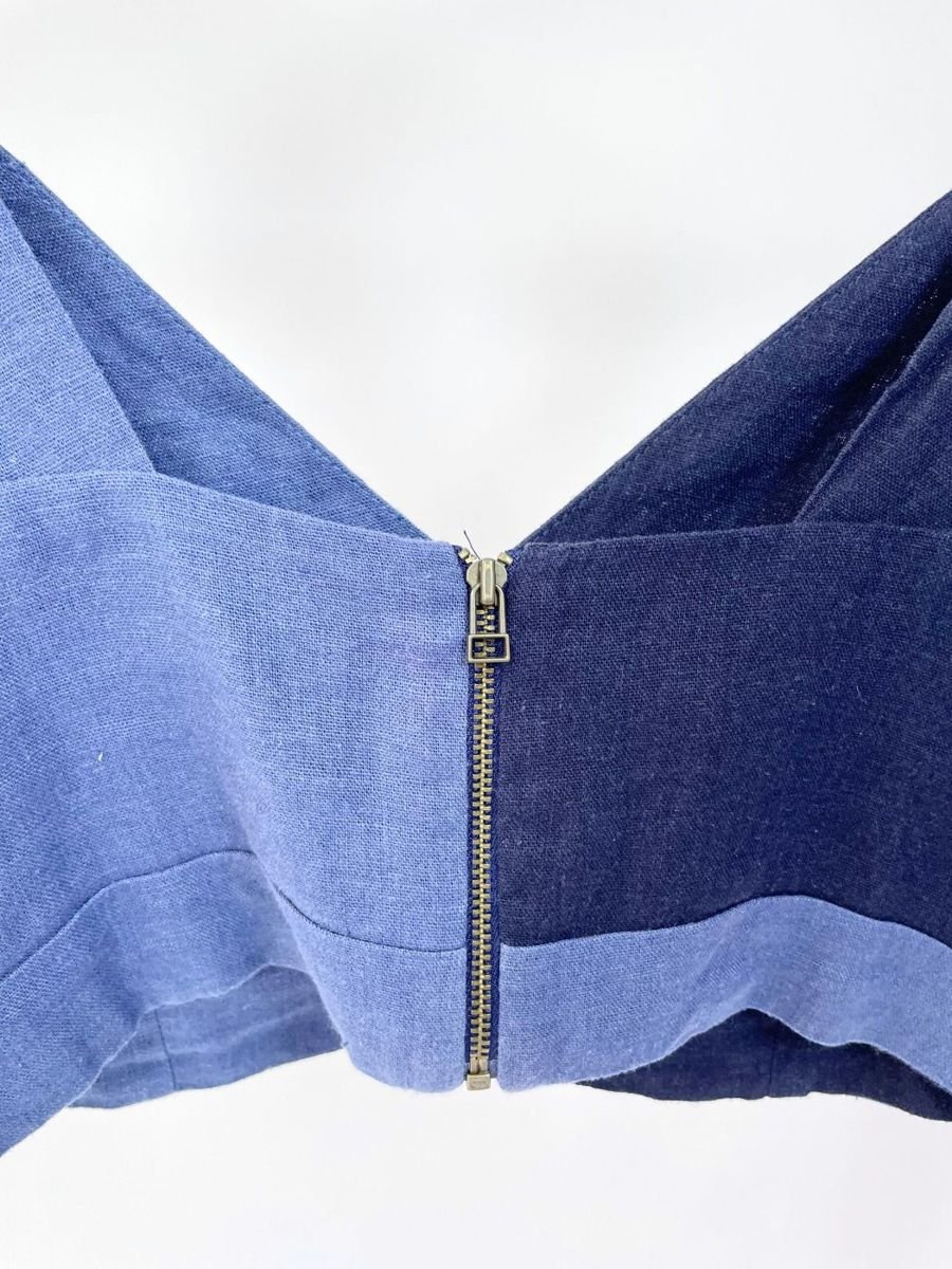 Top jeans azul DRESS TO, foto 4