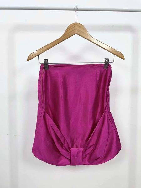 Saia rosa acetinada L’CECCI