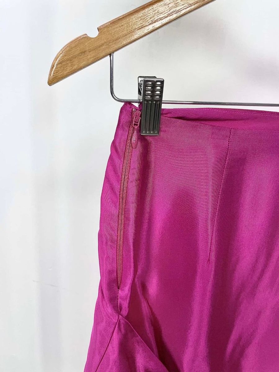 Saia rosa acetinada L’CECCI, foto 3
