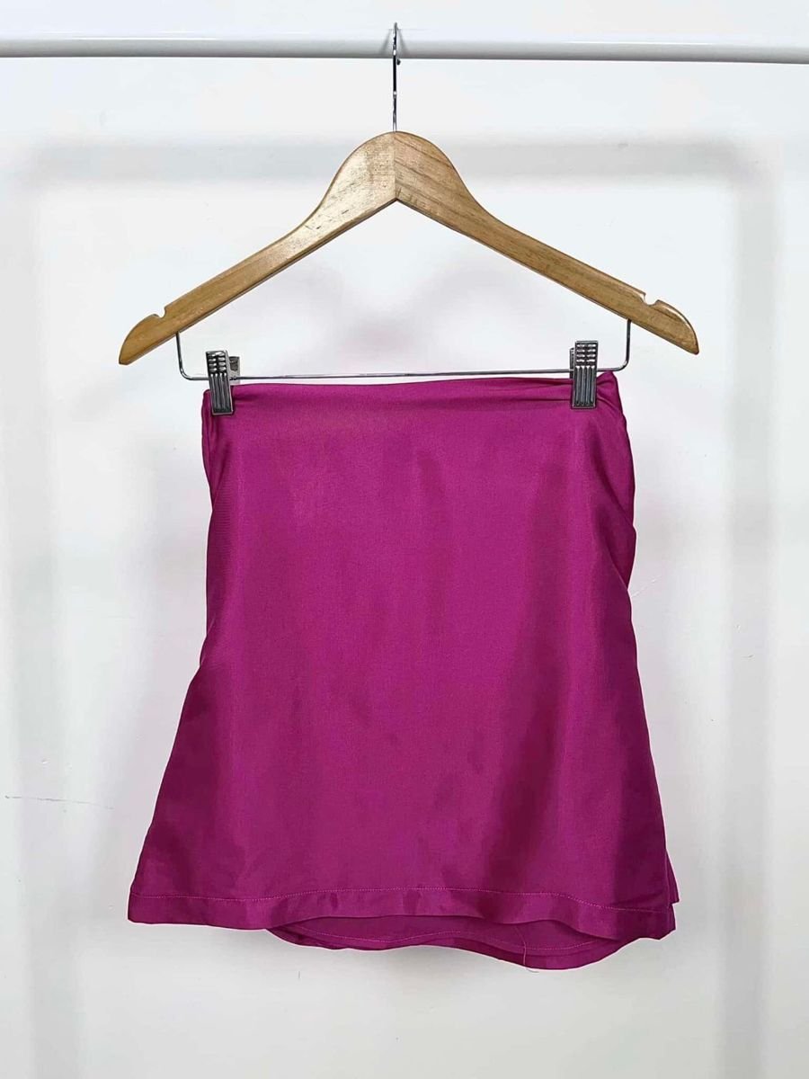 Saia rosa acetinada L’CECCI, foto 4