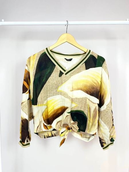 Blusa com estamp CHOLET