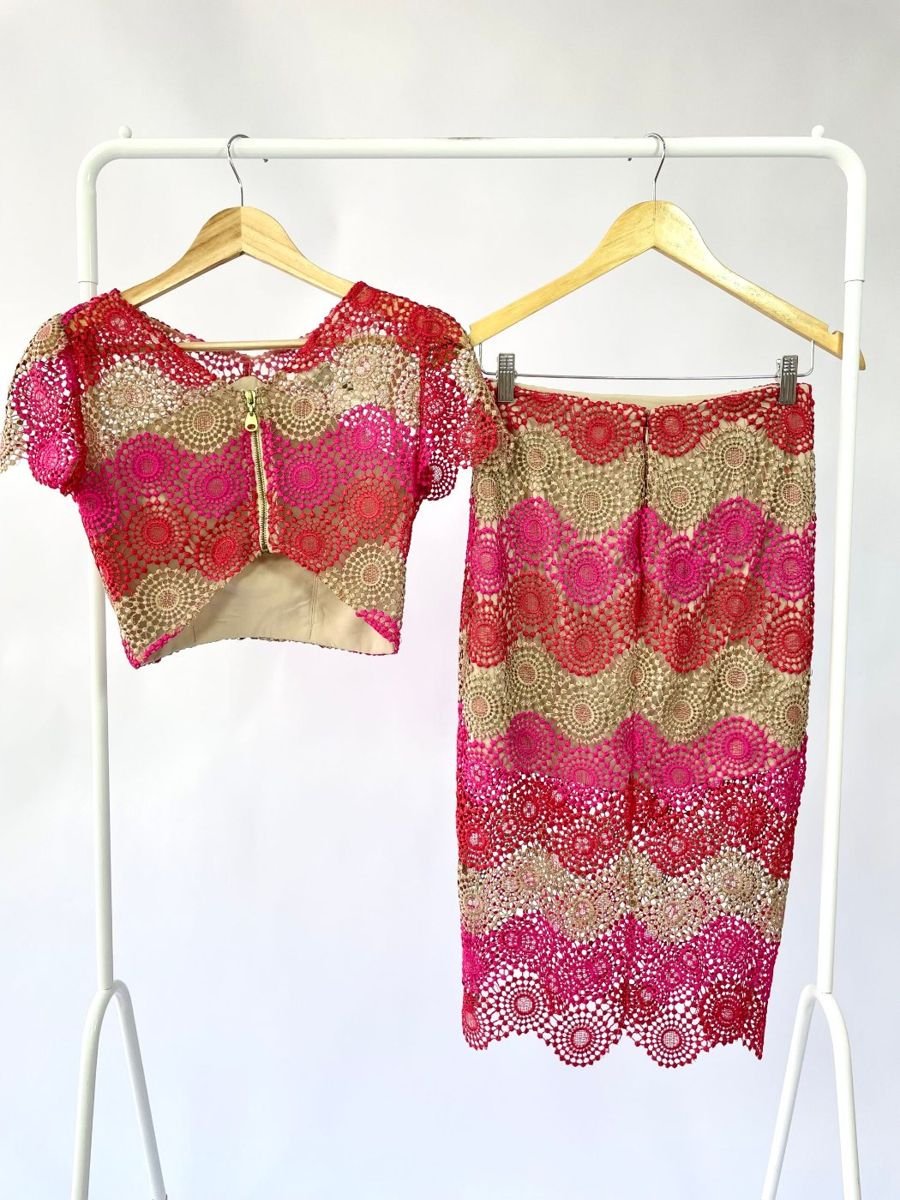 Conjunto rosa e dourado LITT, foto 4