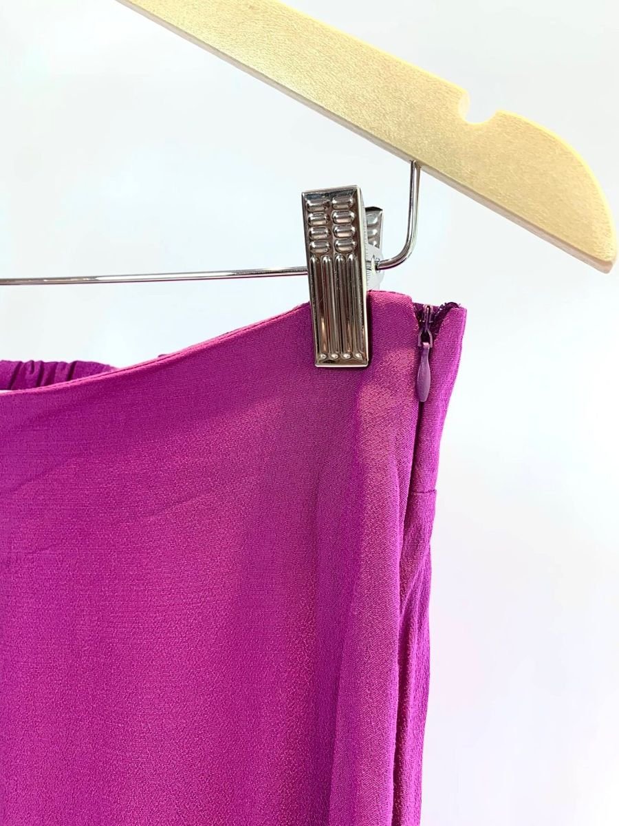 Calça crepe roxo LILLÊ, foto 3
