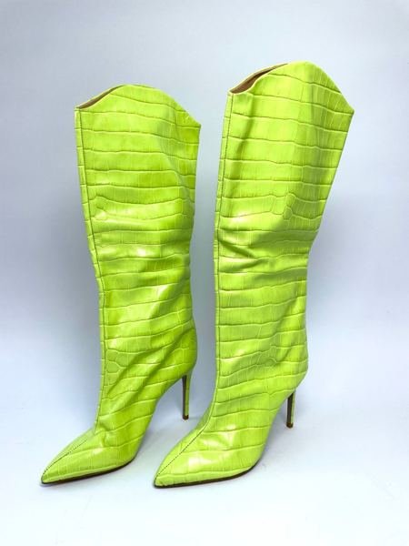 Bota croco verde SCHUTZ