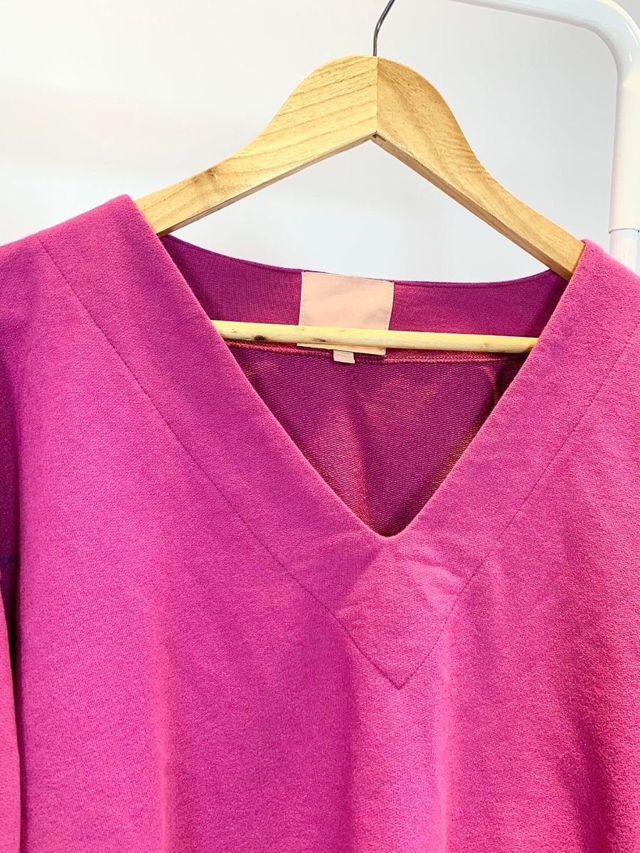 Conjunto moletom rosa short e casaco cropped CHART, foto 2