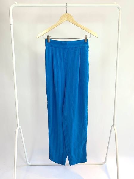 Calça azul listras FORUM