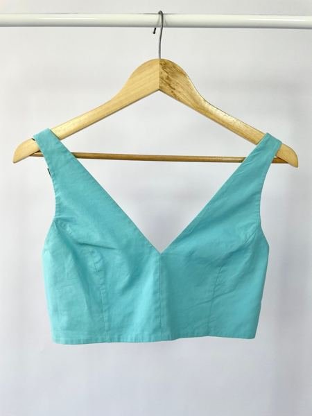 Cropped azul NV