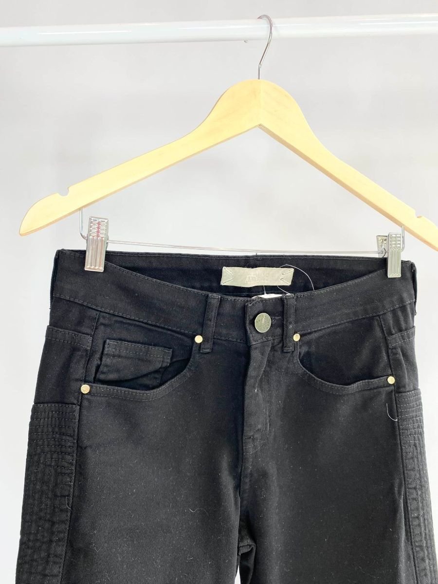 Calça preta com detalhes ANIMALE, foto 3