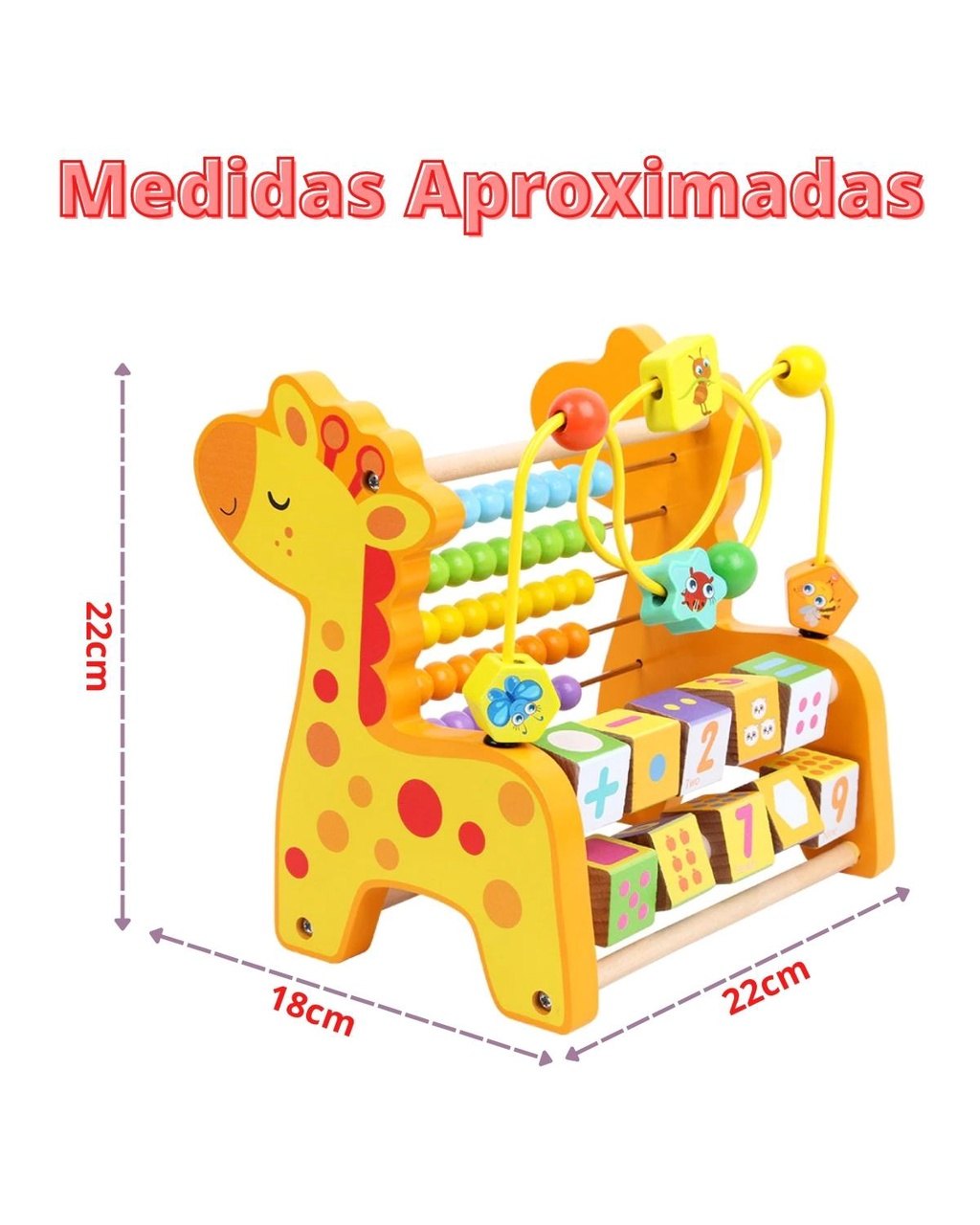 Ábaco Montessori de Madeira, foto 2