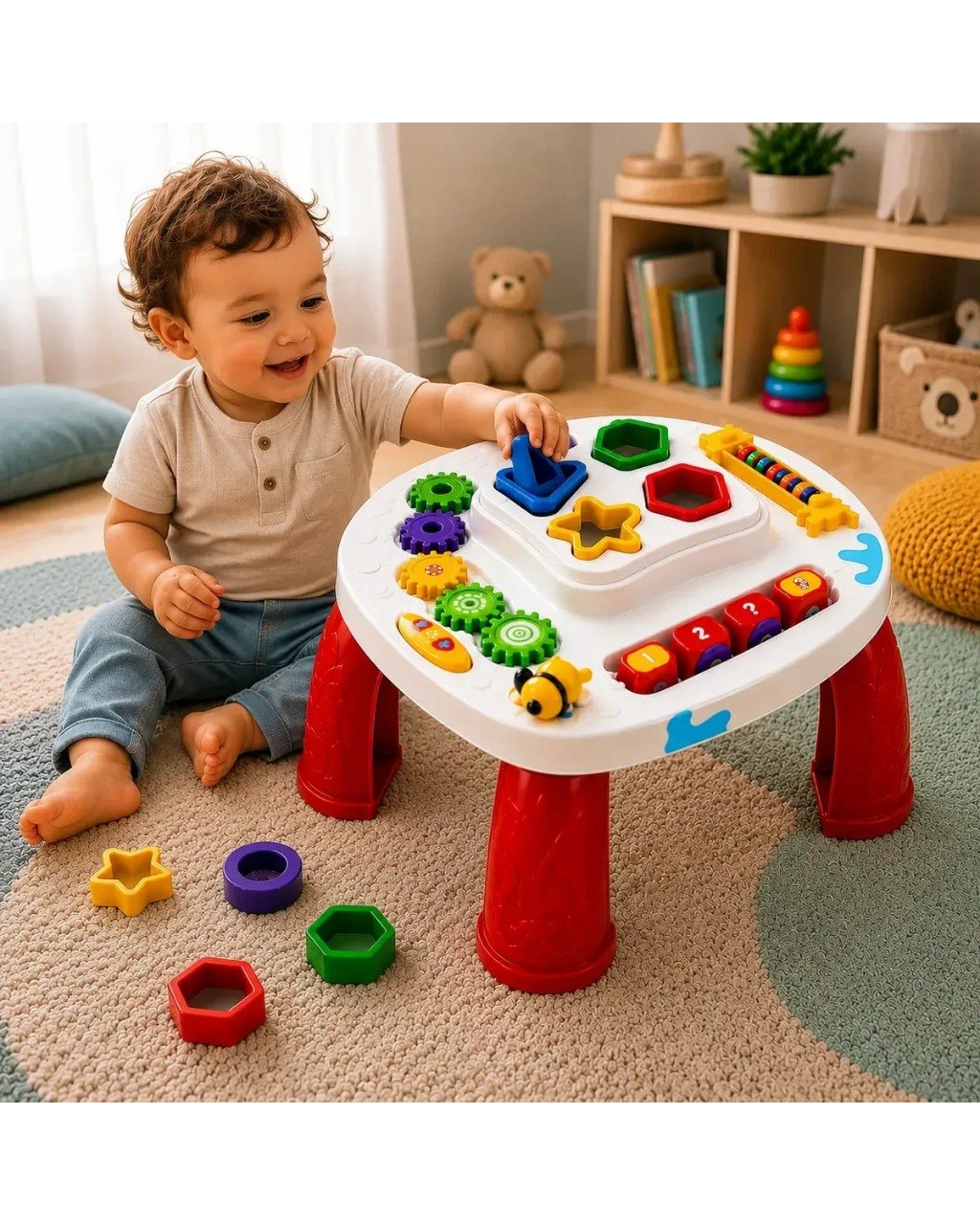 Mesa Didática Sensorial Primeira Infantilância
