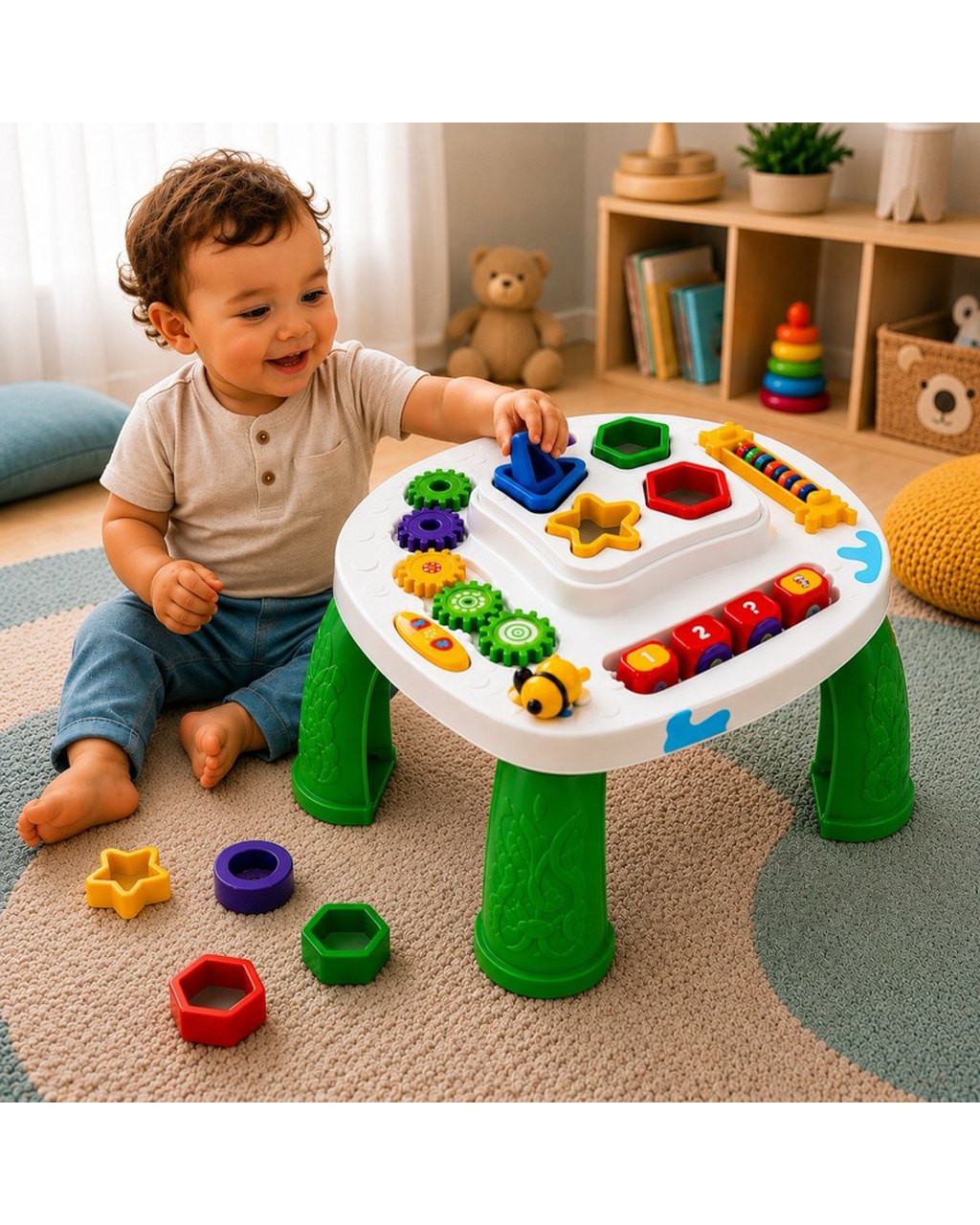 Mesa Didática Sensorial Primeira Infantilância, foto 4
