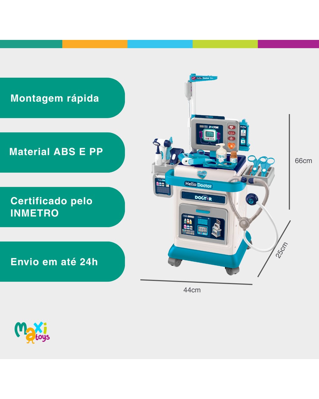 Bancada de Médico Infantil Doctor Center, foto 6