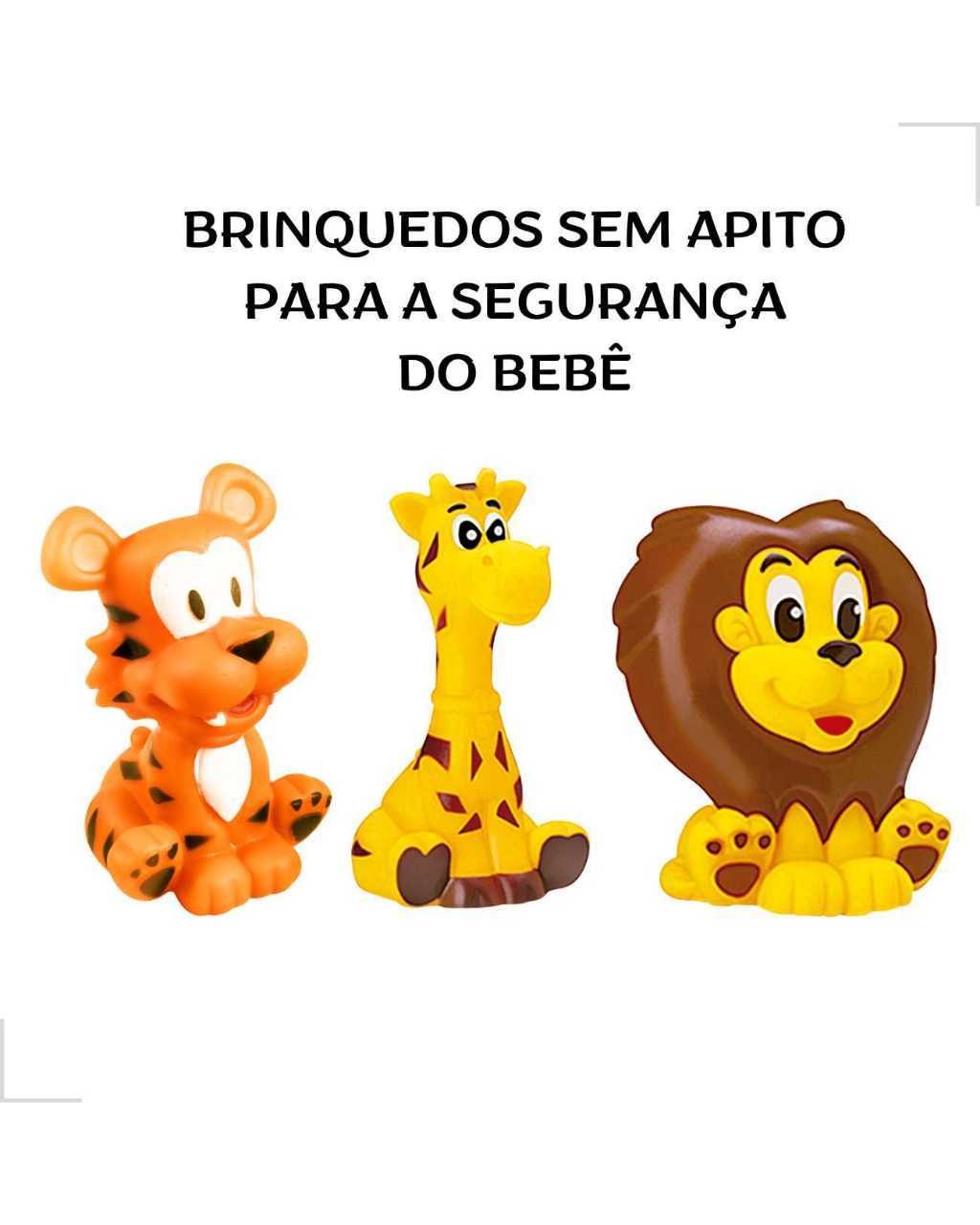 Kit 6 Mordedores Safari para Bebê, foto 4