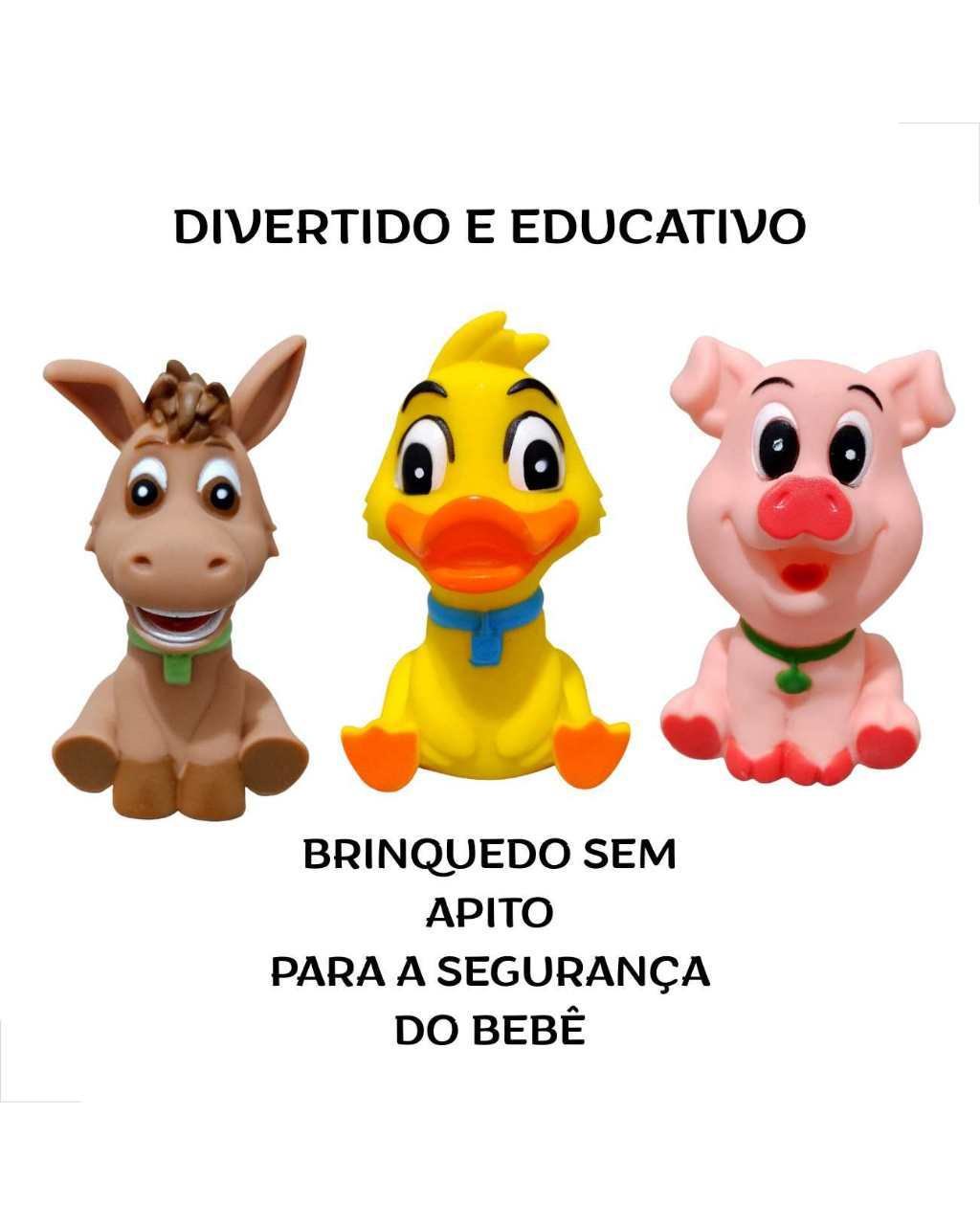 Kit 6 Mordedores Safari para Bebê, foto 5
