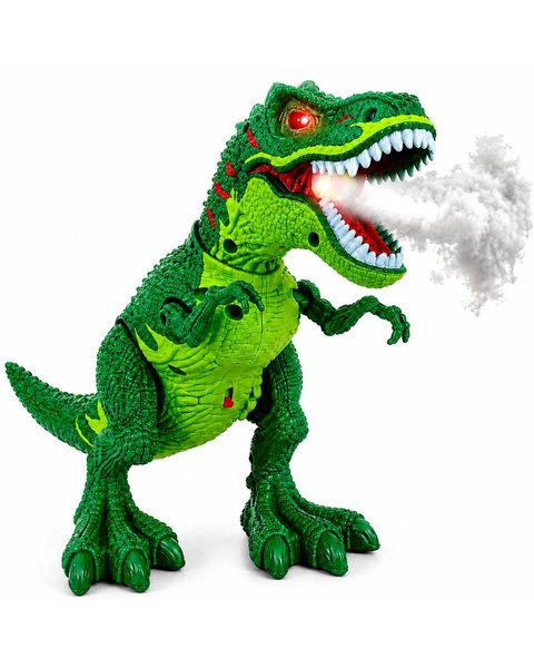 Dinossauro Rex que Solta Fumaça e Anda