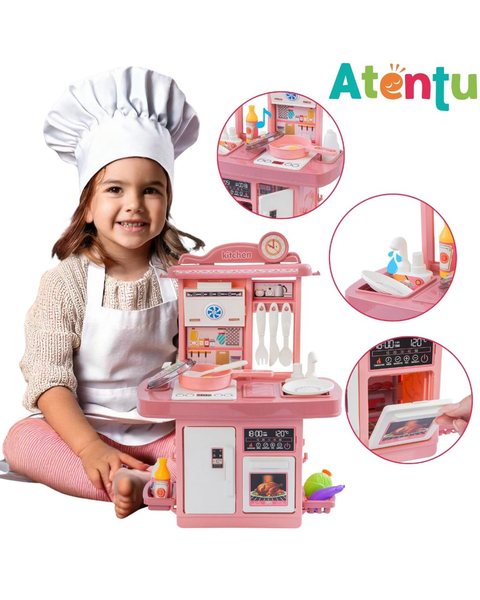 Kit Cozinha Infantil com Forno, Pia e Geladeira