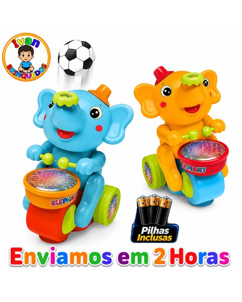 Elefante Musical que Flutua a Bola