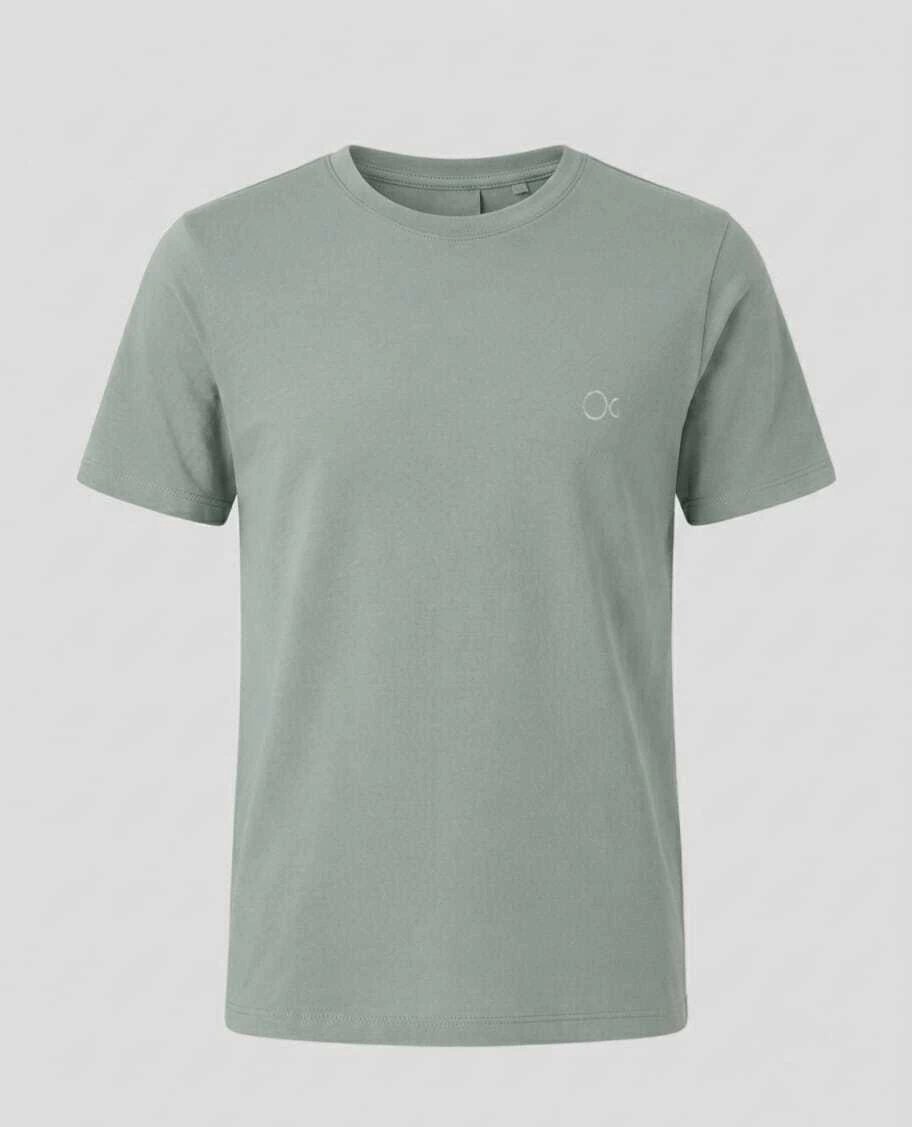 Camiseta Ogochi Manga Curta Essencial - Verde Salvia, foto 2