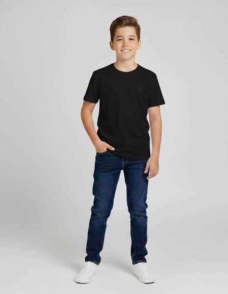 Camiseta Ogochi Manga Curta Essencial - Preto