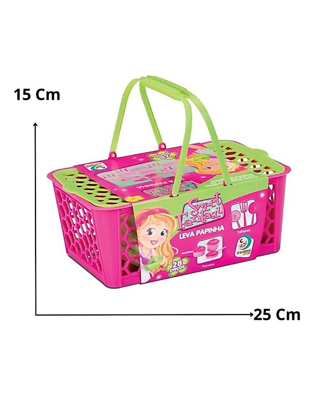 Cesta Leva Papinha com Panelinhas - 28 Peças, foto 5