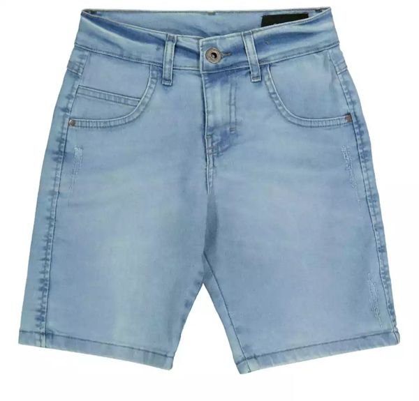 Bermuda Jeans Ogochi Azul Clara