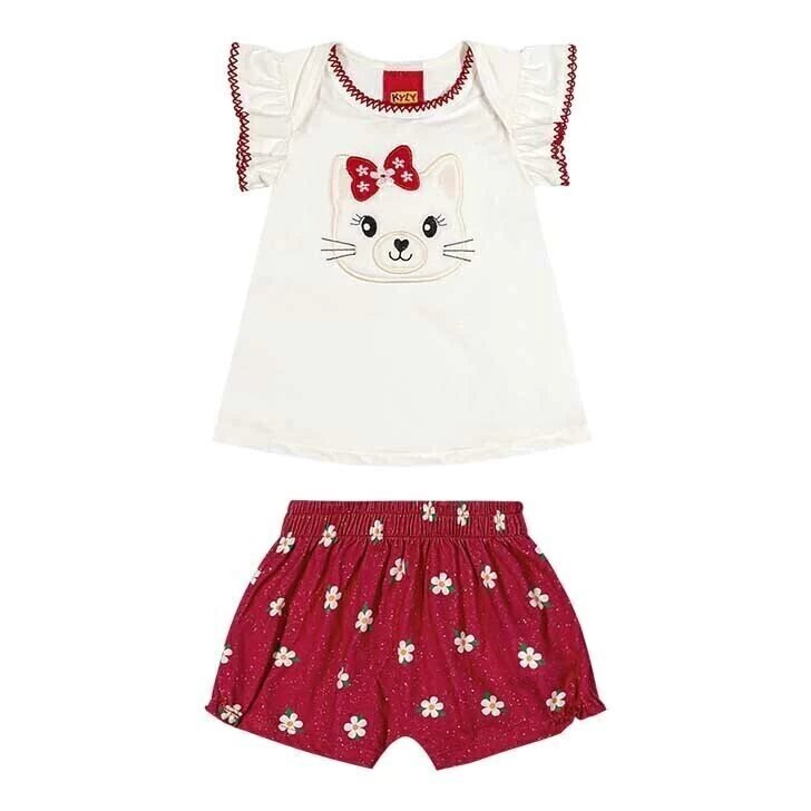 Conjunto Kyly Blusa e Shorts Saruel Baby, foto 2