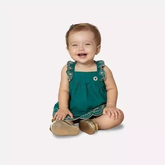 Vestido Milon com Calcinha Tapa Fralda Baby
