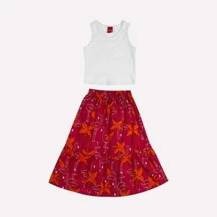 Conjunto Infantil Menina Flamingos Kyly, foto 2
