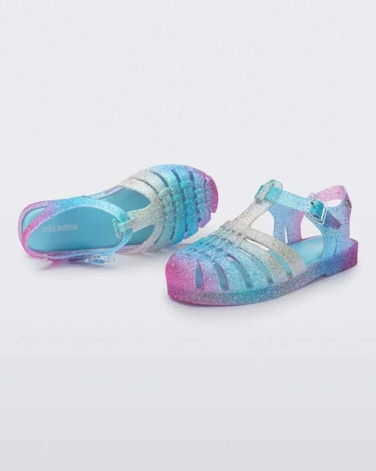 Mini Melissa Possession Glitter Infantil - Azul, foto 2