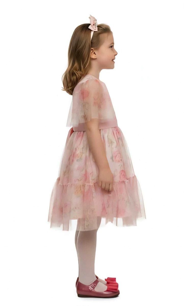 ✨ Vestido de Festa Rosa Floral Málagah, foto 4