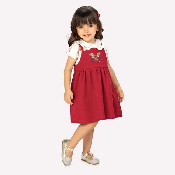 Conjunto Infantil Menina Morangos Milon