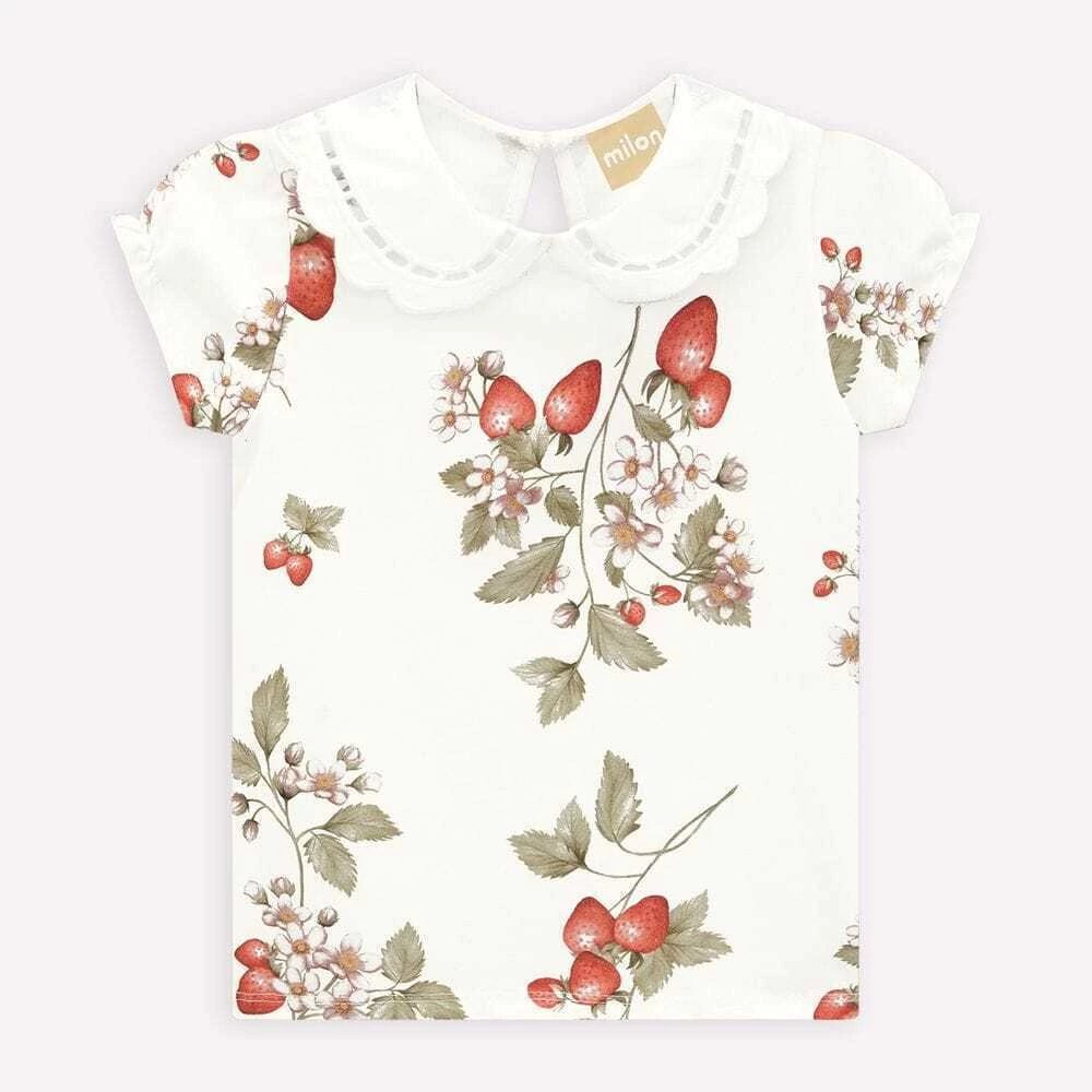 Conjunto Infantil Menina Morangos Milon, foto 3