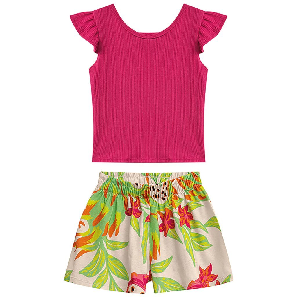 Conjunto Infantil Menina Estampa Nanai, foto 5
